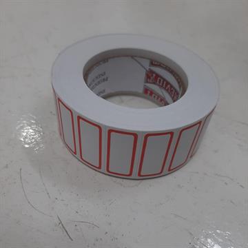 ETIQUETA DE PREÇO 04 12MMX25MM COM 833