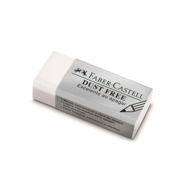 Borracha Faber Castell Dust Free Branca 1 UN