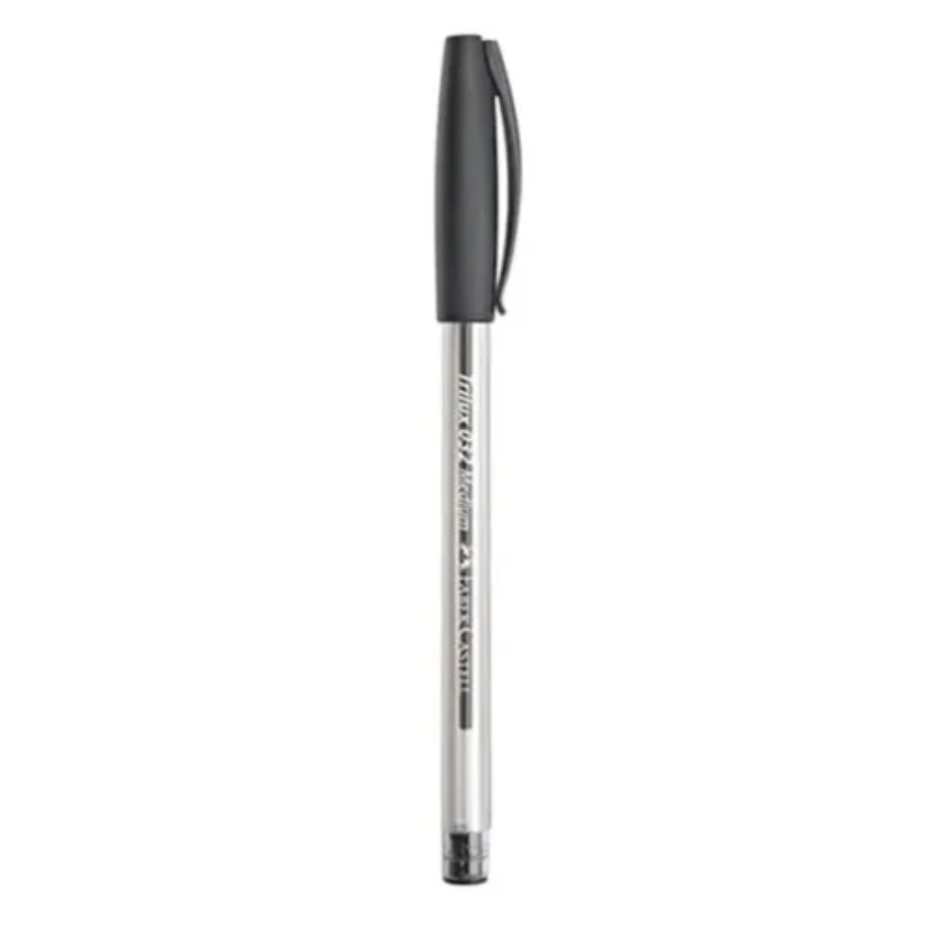 Caneta Faber-Castell Trilux 032 Media Preta