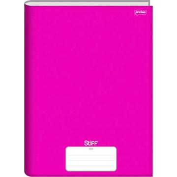 CADERNO BROCHURA JANDAIA 140mm x 200mm 96FLS ROSA