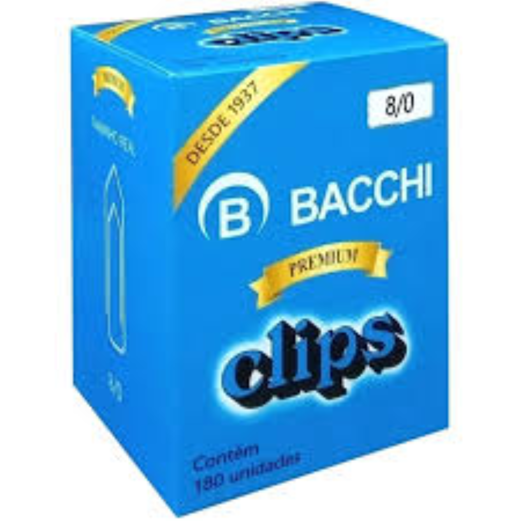 CLIPS GALV. BACCHI 8/0 C/ 180