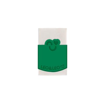 1 unid. Borracha Branca com Capa Plástica - Leonora