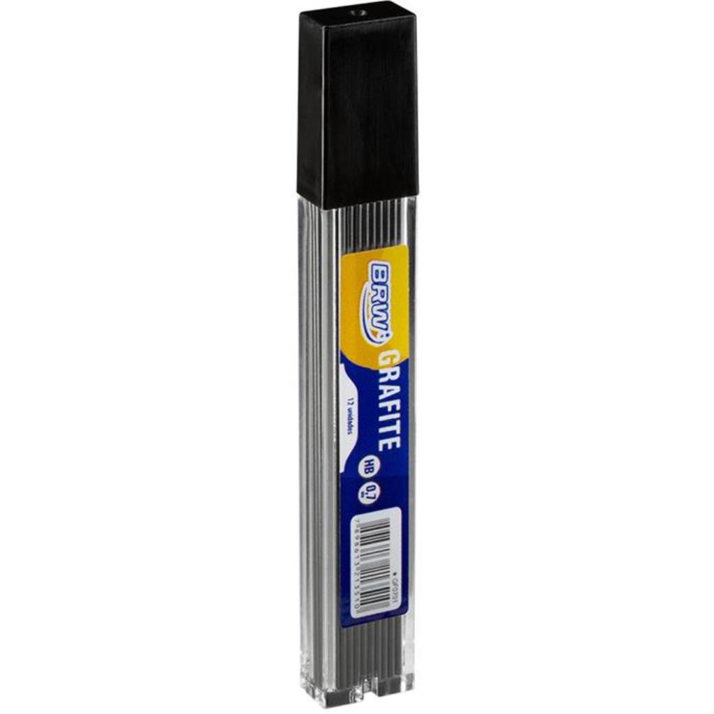 Grafite (0,7 mm) Hb 12 tubos - Brw