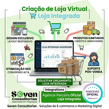 Criação de Loja Virtual Loja Integrada | E-commerce Completo