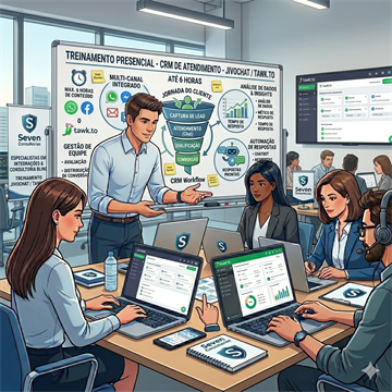 Treinamento Presencial CRM de Atendimento Online - JivoChat e Tawk.to - Até 5 Horas