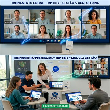 Treinamento Presencial Olist Tiny ERP - Até 5 Horas