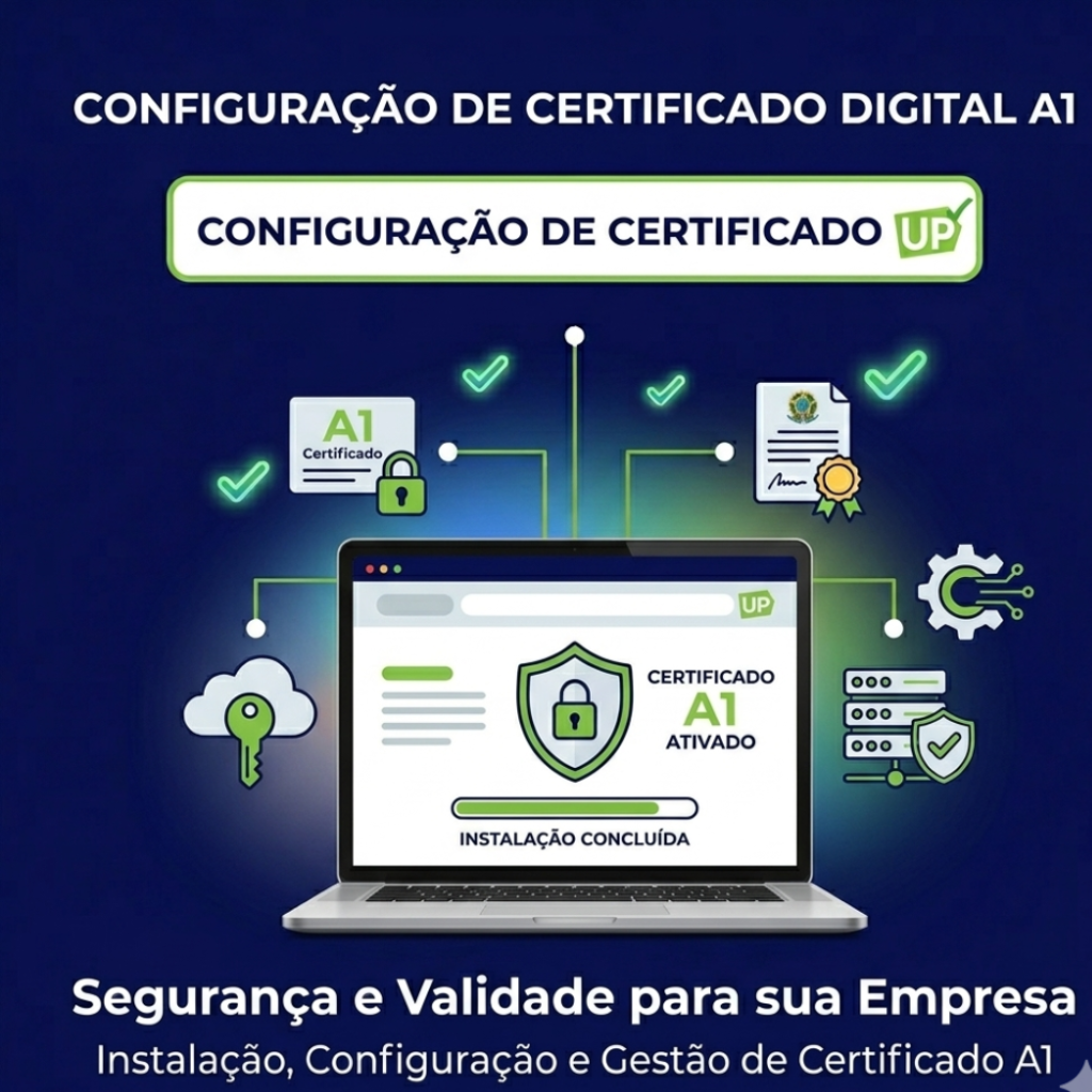 Configuração de Certificado Digital A1 para Empresas