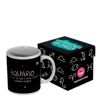 Caneca signos Aquário