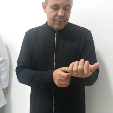 690 JALECO GABARDINE ZIPER PRETO
