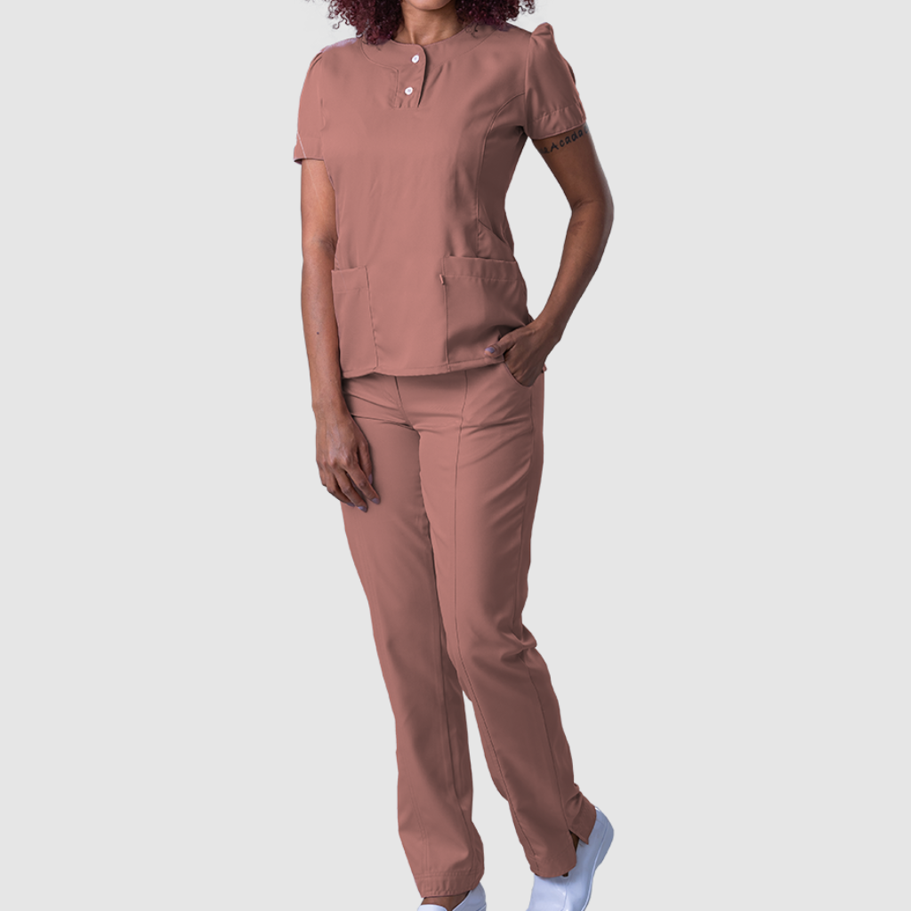 00610 PIJAMA GABARDINE PRINCESINHA/CALÇA E BLUSA