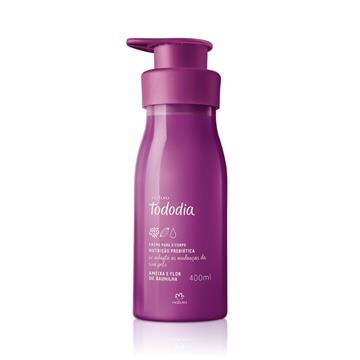 HIDRATANTE CORPORAL NATURA TODODIA AMEIXA E FLOR DE BAUNILHA 400ML