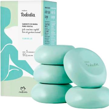 SABONETE NATURA TODODIA FLOR DE LIS 5X90G