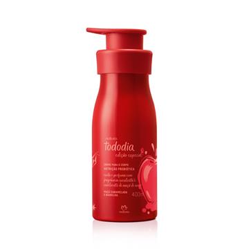 HIDRATANTE NATURA TODODIA MAÇÃ CARAMELADA E BAUNILHA 400ML