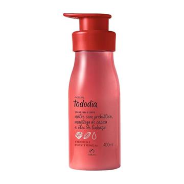 HIDRATANTE NATURA TODODIA FRAMBOESA E PIMENTA VERMELHA 400ML