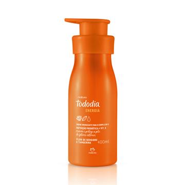 HIDRATANTE NATURA TODODIA FLOR DE GENGIBRE E TANGERINA 400ML