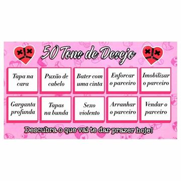 RASPADINHA 50 TONS DE DESEJO SENSUAL LOVE