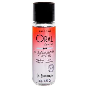 MINI ORAL GOURMET SABOR NO AMOR 18G PESSINI ICE MORANGO