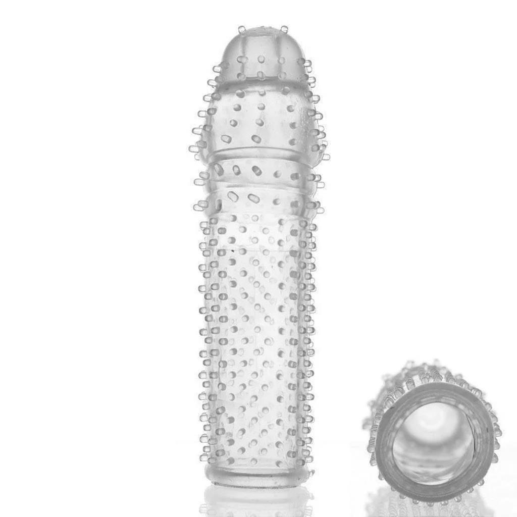 CAPA PENIANA MASSAGEADORAS QUICK ACTING 14.5X3,5 CM TRANSPARENTE