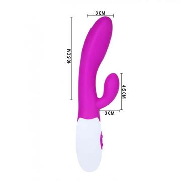 VIBRADOR PRETTY LOVE ALVIS ROXO / BI-014263 / 5231
