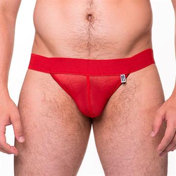 JOCK TULE TRASNPARENTE VERMELHO - SD CLOTHING / SD015V