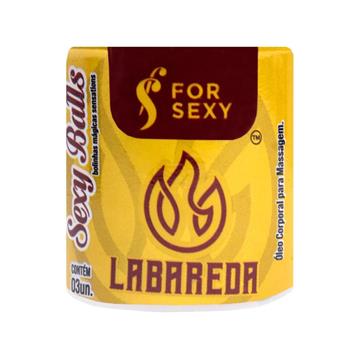 LABAREDA SEXY BALLS BOLINHA FUNCIONAL SUPER QUENTE 03 UNIDADES / 47