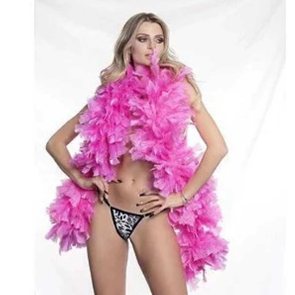 Calcinha fio com strass coelinho