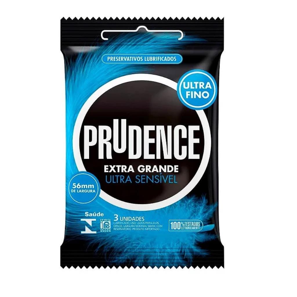 PRESERVATIVO EXTRA GRANDE E ULTRA SENSIVEL