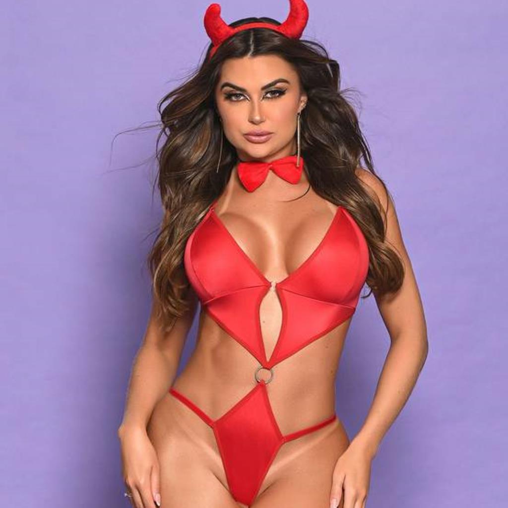 FANTASIA SEDUTORA INFERNAL -  VERMELHO