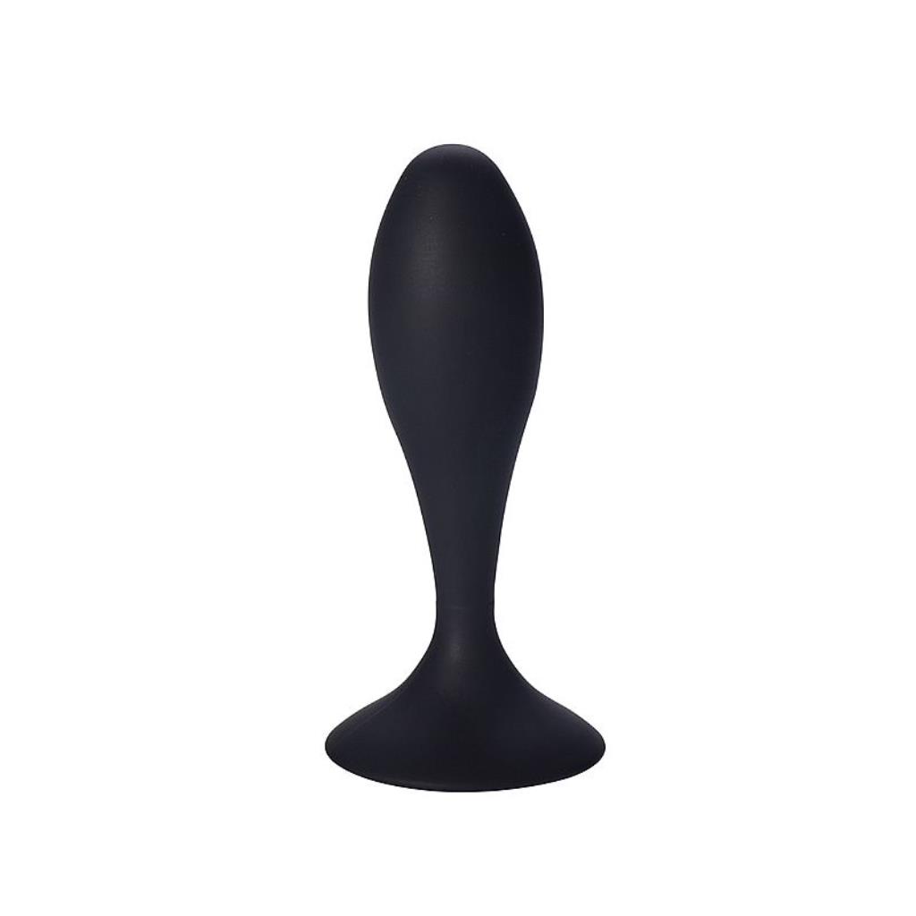 PLUG ANAL EM SILICONE - FORMATO REDONDO - 9,1X4,8