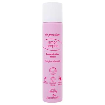 DESODORANTE INTIMO AEROSSOL JATO SECO AMOR PROPRIO LINHA LA PASSION 100ML