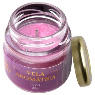 VELA AROMATICA MASSAGEM BEIJAVEL 25G UVA
