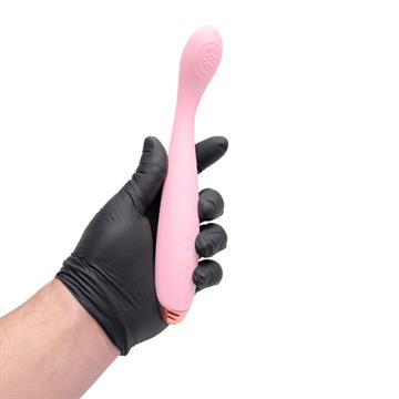 VIBRADOR PONTO G USB FINGER 2,4 X 18 CM 10 MODOS LILO VIPMIX ROSA