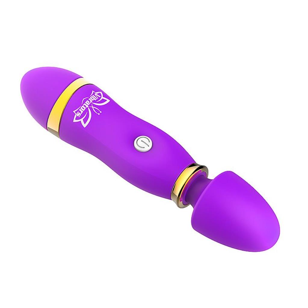VIBRADOR VARINHA SUPER AV VIBRATORS RECARREGAVEL 12 MODOS 11,4 X 3,1 CM