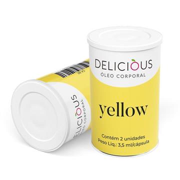 DELICIOUS BALL BOLINHA DE OLEO CORPORAL AROMATICOS YELLOW CK BE - 23289