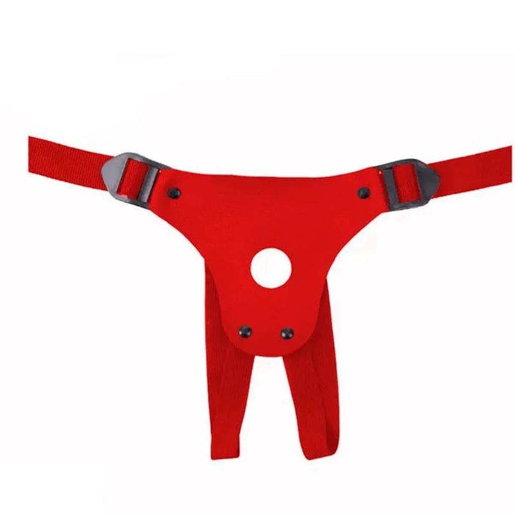 CINTA 1 FURO REGULADOR DE PLASTICO BRASIL FETICHE VERMELHO / CPR32