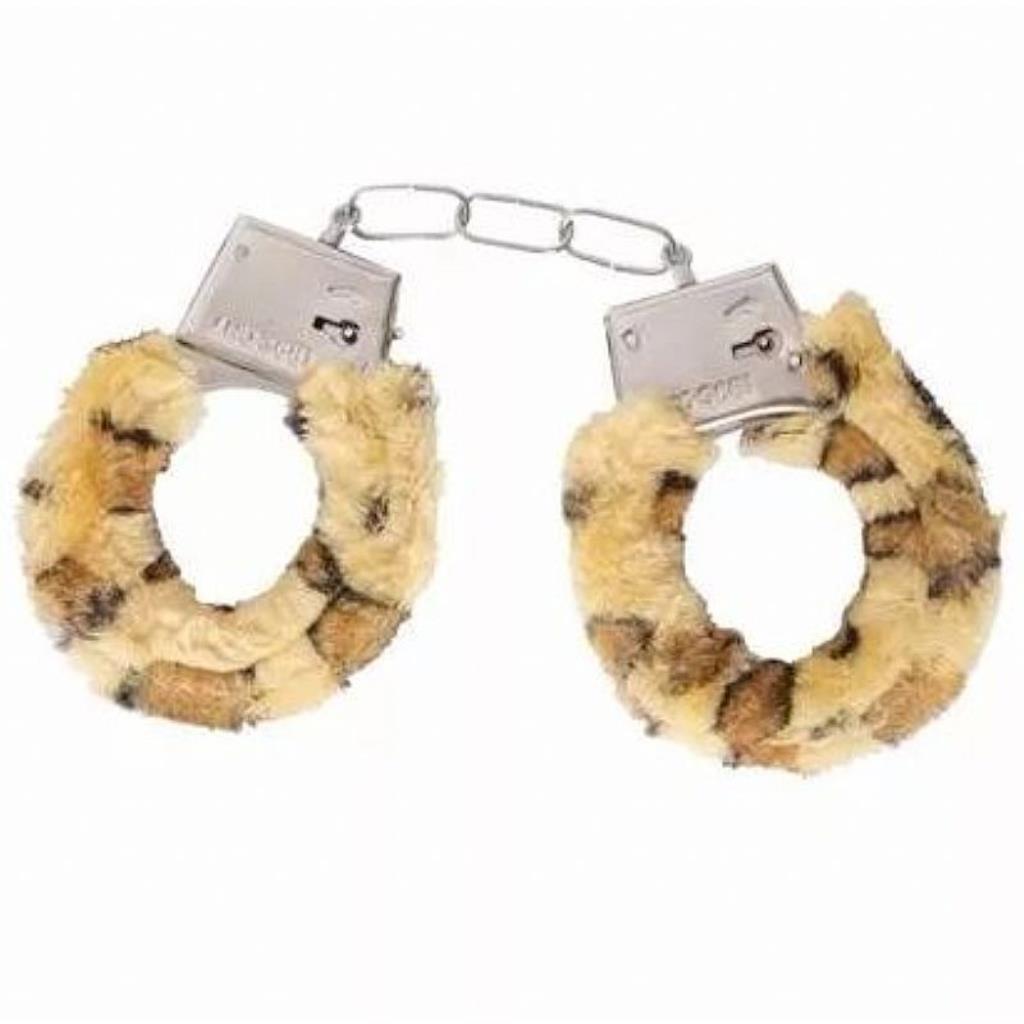 ALGEMA DE METAL COM PELUCIA  ONCA
