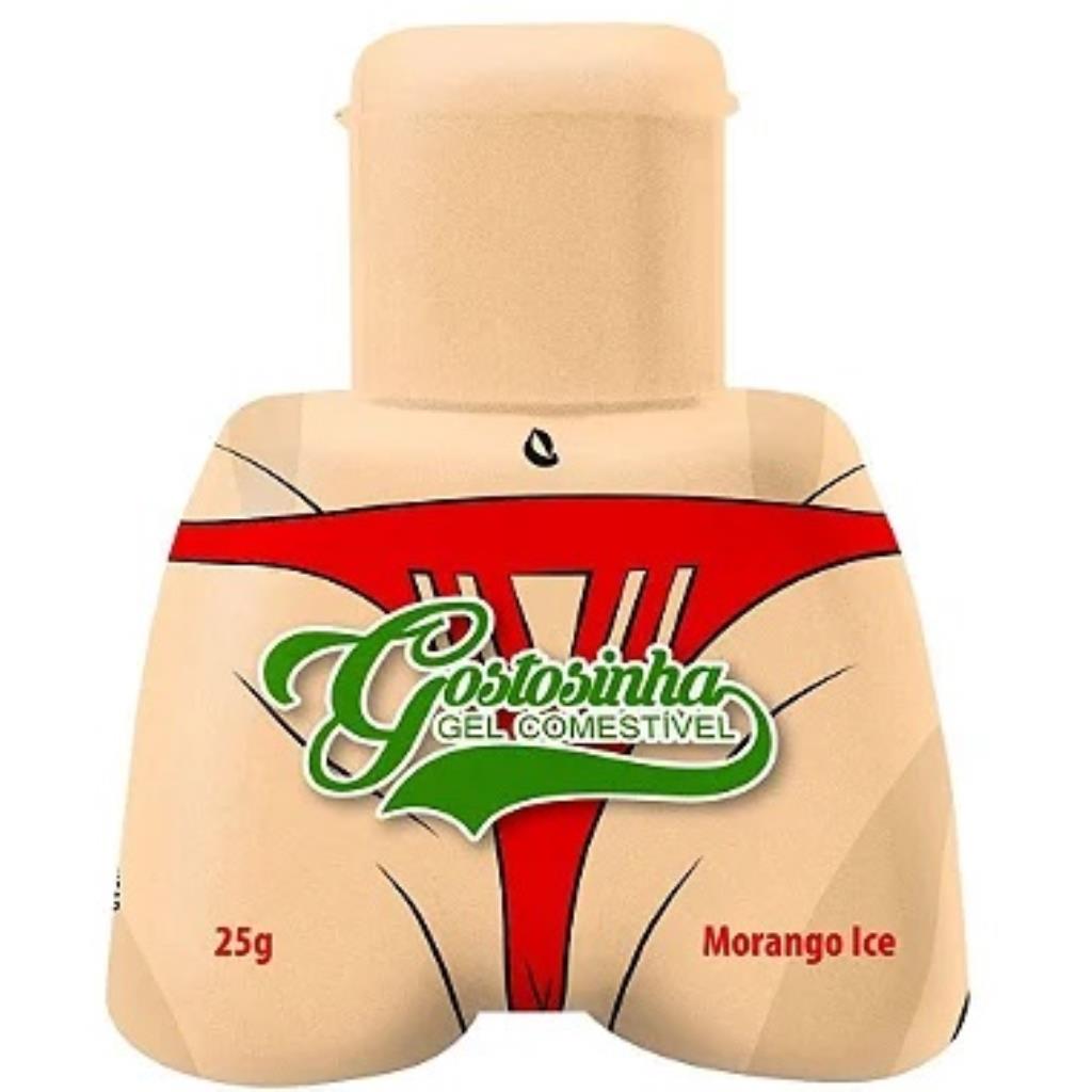 GOSTOSINHA GEL COMESTIVEL ICE 25G PEPPER BLEND MORANGO