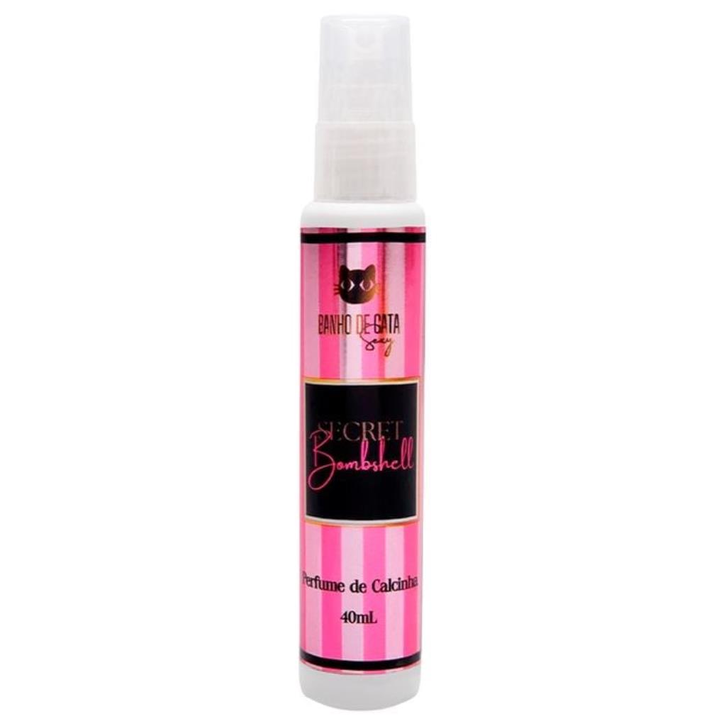 PERFUME DE CALCINHA ANTISSÉPTICO 40ML BANHO DE GATA BOMBSHELL