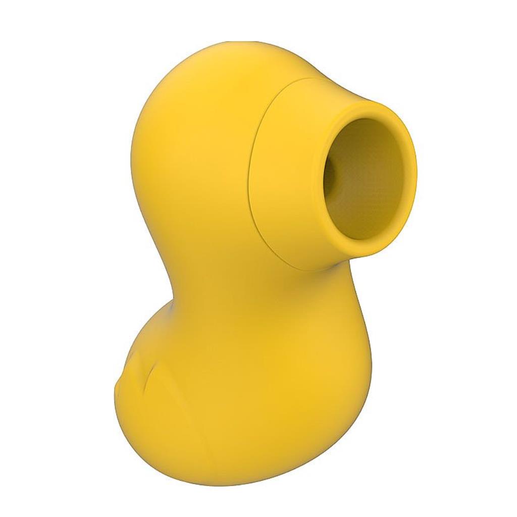 VIBRADOR  8,3 X 3,4 CM COM PULSACAO - PATO - GREEN BABY