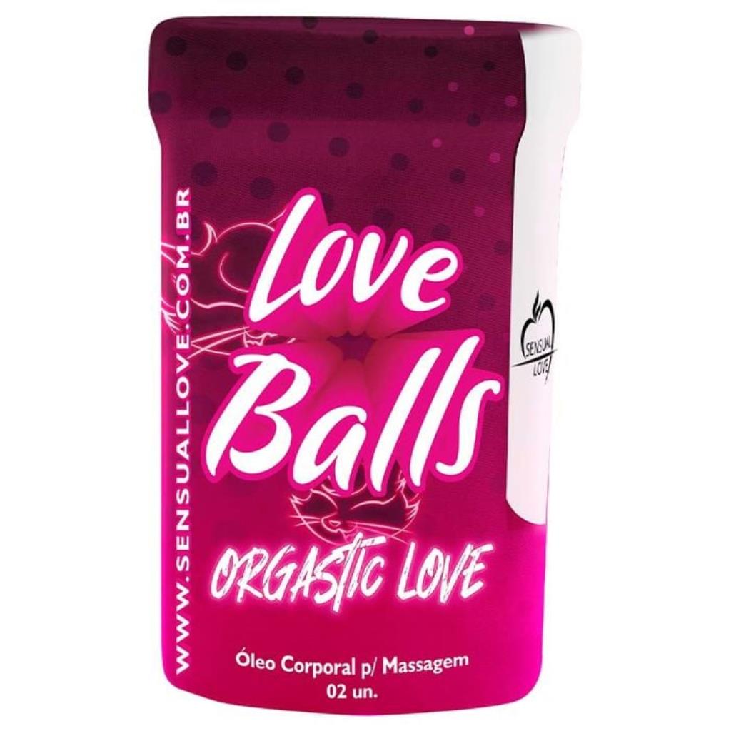 LOVE BALLS ORGASTIC LOVE 02 UNIDADES