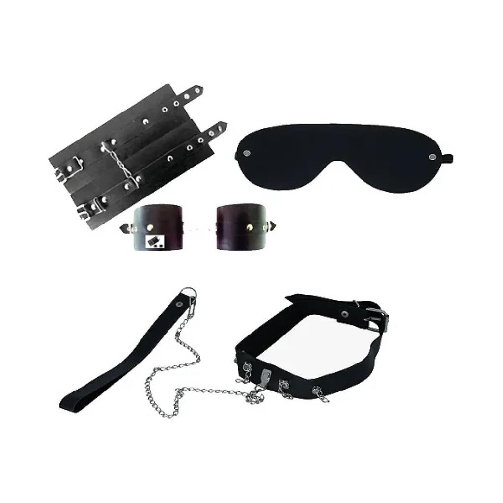 KIT DOMINACAO (ALGEMA COURO, VENDA E COLEIRA)