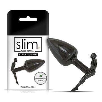 PLUG ANAL MAN DE METAL 8,19 X 1,75CM SLIM SEXY FANTASY / MT020 / MT050