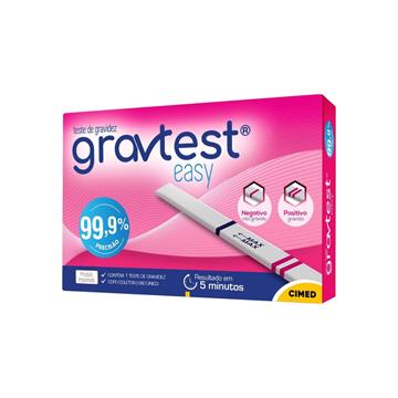 GRAV TEST EASY TESTE DE GRAVIDEZ 5 MINUTOS