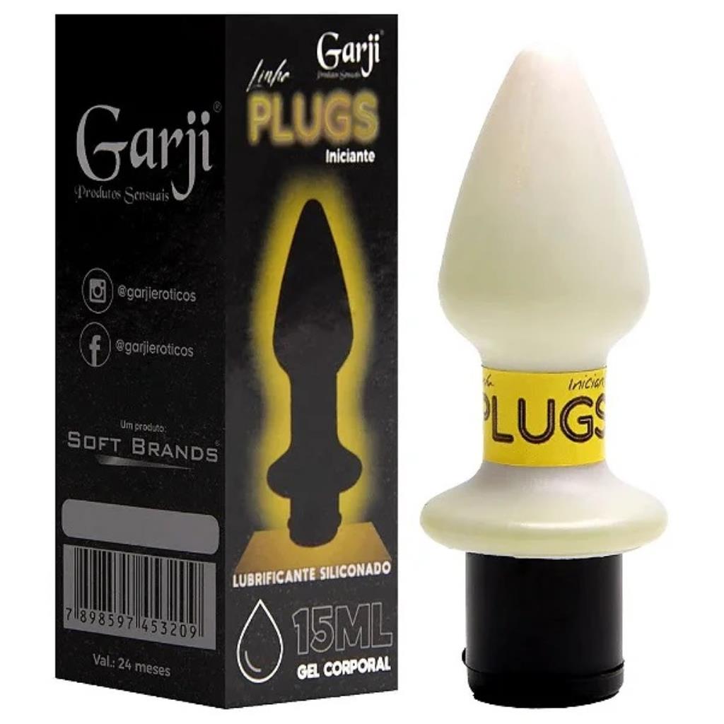 LINHA PLUGS INICIANTE LUBRIFICANTE SILICONADO 15ML