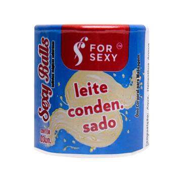 Bolinhas Mágicas Saborosas Sexy Balls 03 Unidades LEITE CONDENSADO / 041LC