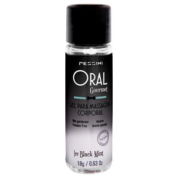 MINI ORAL GOURMET SABOR NO AMOR 18G PESSINI ICE BLACK