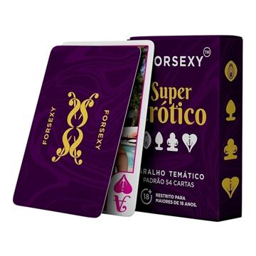 BARALHO EXPLICITO SUPER EROTICO +18 FORSEXY / 7899004040982 / 1100