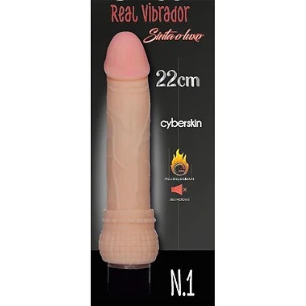 PROTESES EM CYBER SKIN 22 N.1 COM VIBRO INTERNO
