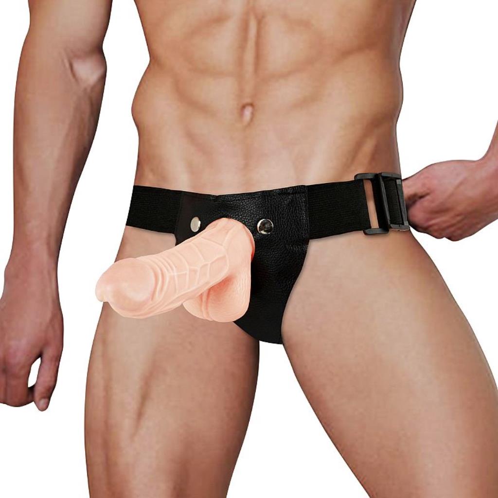 CAPA PENIANA COM CINTA UNISSEX WEAR DILDO 13X3,5 CM
