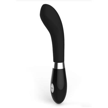 VIBRADOR PONTO G EM SILICONE 10 VIBRACOES GIMME MORE PRETO / 5247701501 / 5369